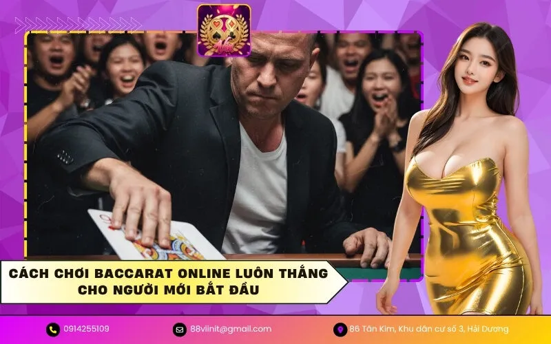 Cách chơi Baccarat online