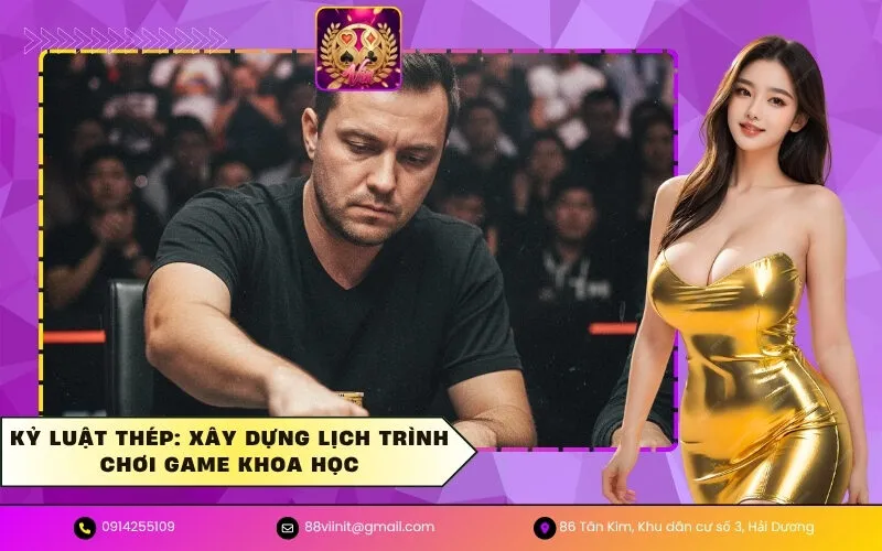 Kỷ luật thép Xây dựng lịch trình chơi game khoa học